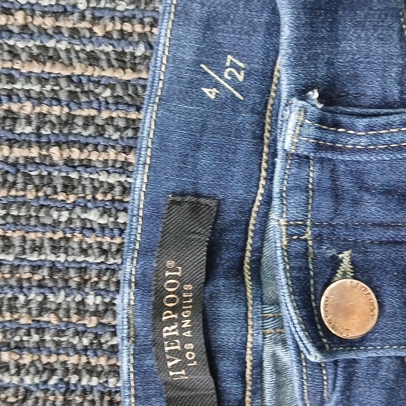 Liverpool The Skinny Jeans Dark Wash Size 4 - Picture 6 of 8